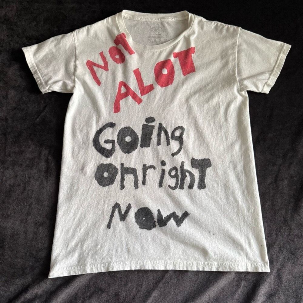 Handmade Graphic Tee | Youth L‎ (14–16) | “Not A Lot Going On Right Now” Meme